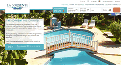 Desktop Screenshot of lasorgentehotel.com