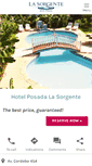 Mobile Screenshot of lasorgentehotel.com